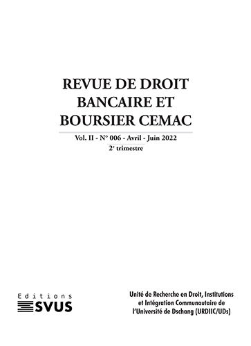 Doctrine KEUGONG WATCHO Le-secret bancaire à l'ere du numerique